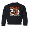 Randle Great Basketball Star New York Fans Youth Crewneck Sweatshirt (Black, Youth Medium) view 1