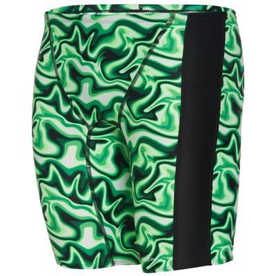Dolfin Men's Print Spliced Jammer - Surge Surge Green 30