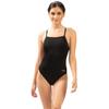 Dolfin Basic Women's Black Tie Back One Piece Swimsuit (26, Black) view 1