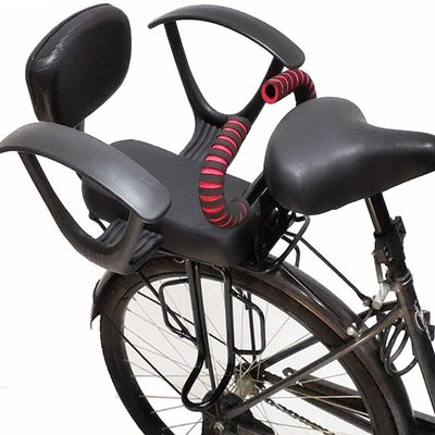 IMYOGI Baby Safety Seats for Bicycle, Rear Child Bike Seat Carrier Rack Mount with Pedals Seat Belt, Waterproof and Wear-Resistant, for 2-10 Years Kids Toddler (Color : A Style Armrest)