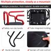 IMYOGI Rear Child Bike Seat Carrier Rack Mount with Armrests Pedals Seat Belt, Child Bike Seat Rear Mount, Waterproof and Wear-Resistant Safety Seats for 2-10 Years Kids Toddle view 3