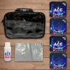 CornholeAce Cluster Flux | New York City | ACE Pro Bag Kit: 4 Bags + Break-in Kit + Carry Case | Professional Cornhole Bags Dual Sided Slick Stick All Weather view 2