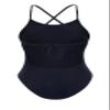 Dolfin Basic Women's Navy Tie Back One Piece Swimsuit (38, Navy) view 3