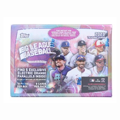 MLB Topps 2023 Big League Baseball Trading Card BLASTER Box [10 Packs]