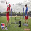 G Tee Baseball/Softball Batting Net 7' x 7' with Strike Zone Attachment & Carrying Case | for Pitching, Hitting, Throwing | Best Training Equipment for All Ages | Made in USA | Used by Pros view 3