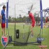 G Tee Baseball/Softball Batting Net 7' x 7' with Strike Zone Attachment & Carrying Case | for Pitching, Hitting, Throwing | Best Training Equipment for All Ages | Made in USA | Used by Pros view 4