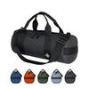 Diamond Ripstop Duffle Bags, Ultra Tough & Tear Resistant, Reinforced Stitching, Weatherproof, Packable Foldable Duffle Bag for Traveling (08" x 18", 14L, Black) view 1