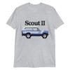 1974 International Scout II Vintage Truck T-Shirt Sport Grey view 1