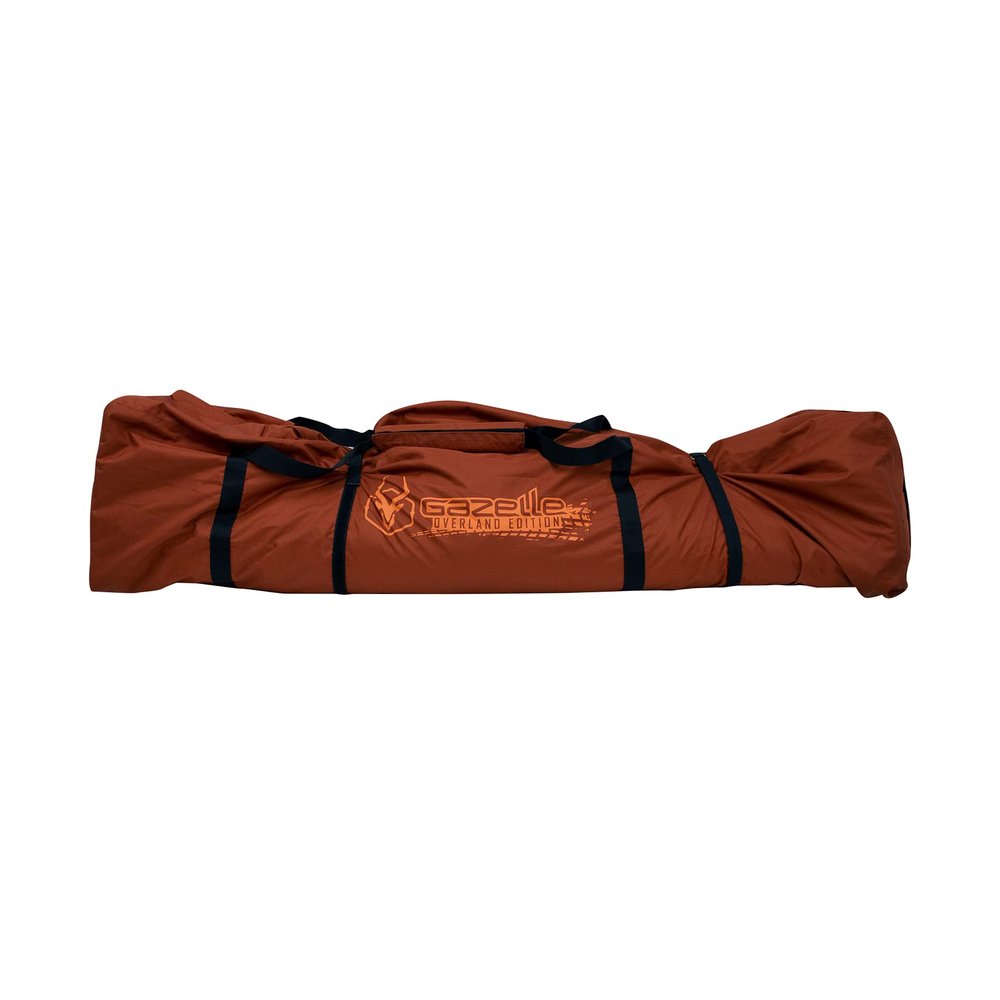 Gazelle Tents GA110 T4 Plus/T8 Water-Resistant Duffle Bag, 600D Oversized Duffle Bag, Padded Straps, Sealed Seams, External Stake Pouch, Zipper Cover, Sedona