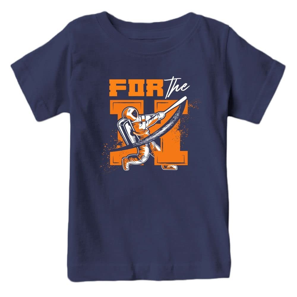 Xtreme Apparrel for The H Houston City Baseball Kid's Fan T-Shirt (Navy Shirt, 4T)