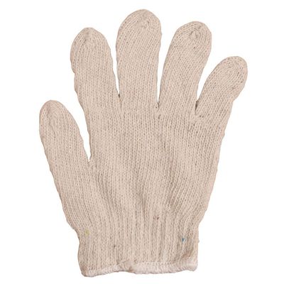 Mustang Cotton Roping Glove 24 Pack M White