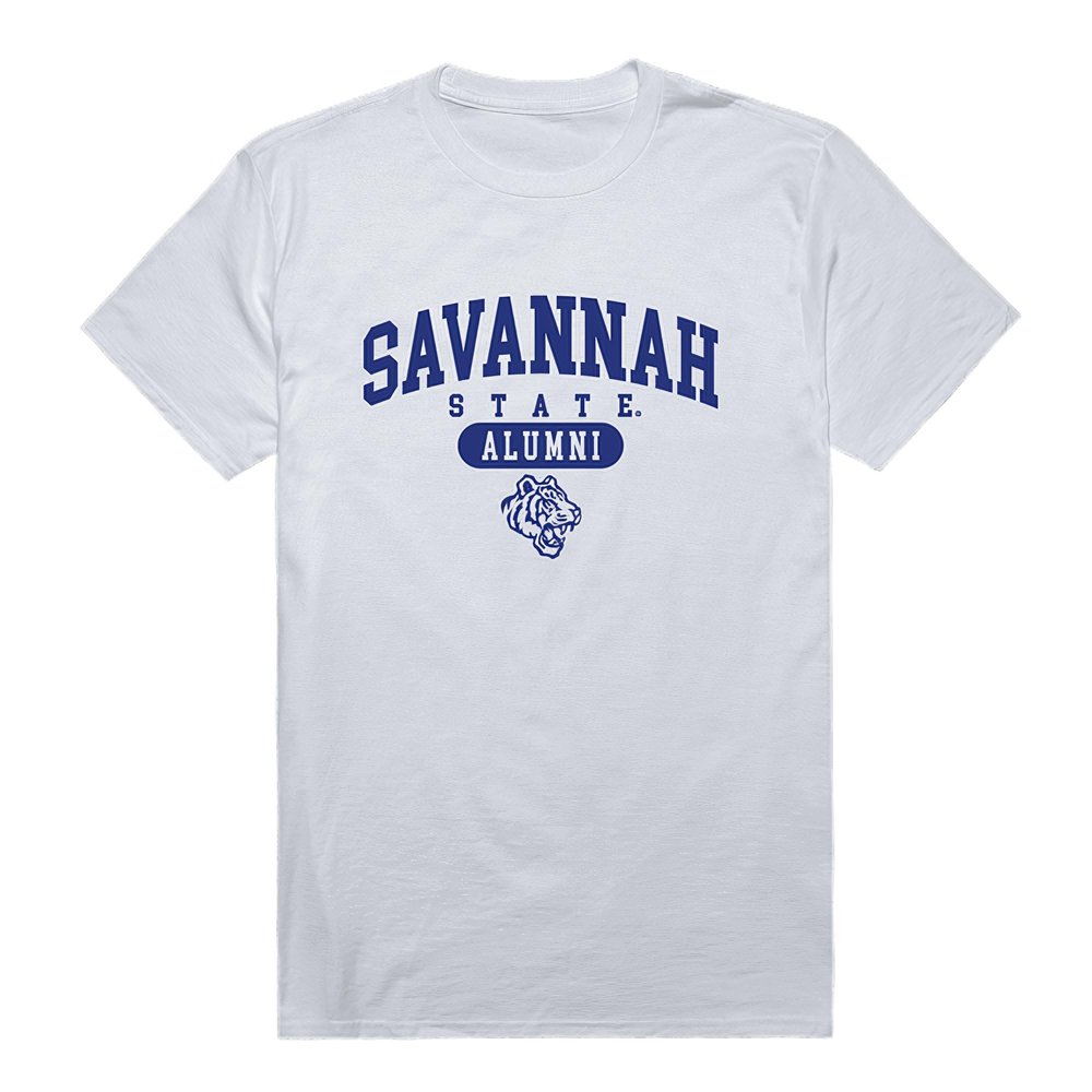 Savannah State Tigers Alumni Tee, White, X-Large