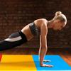 BalanceFrom 6x2 Feet 3-Panel Folding Gymnastics Mat  2-Inch Thick Pad with Vinyl Surface and Carrying Handles for Tumbling, Yoga, Pilates, Home Workouts, and Martial Arts view 4