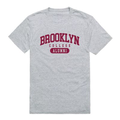 W Republic Brooklyn College Bulldogs Alumni Tee, Heather Grey, Large