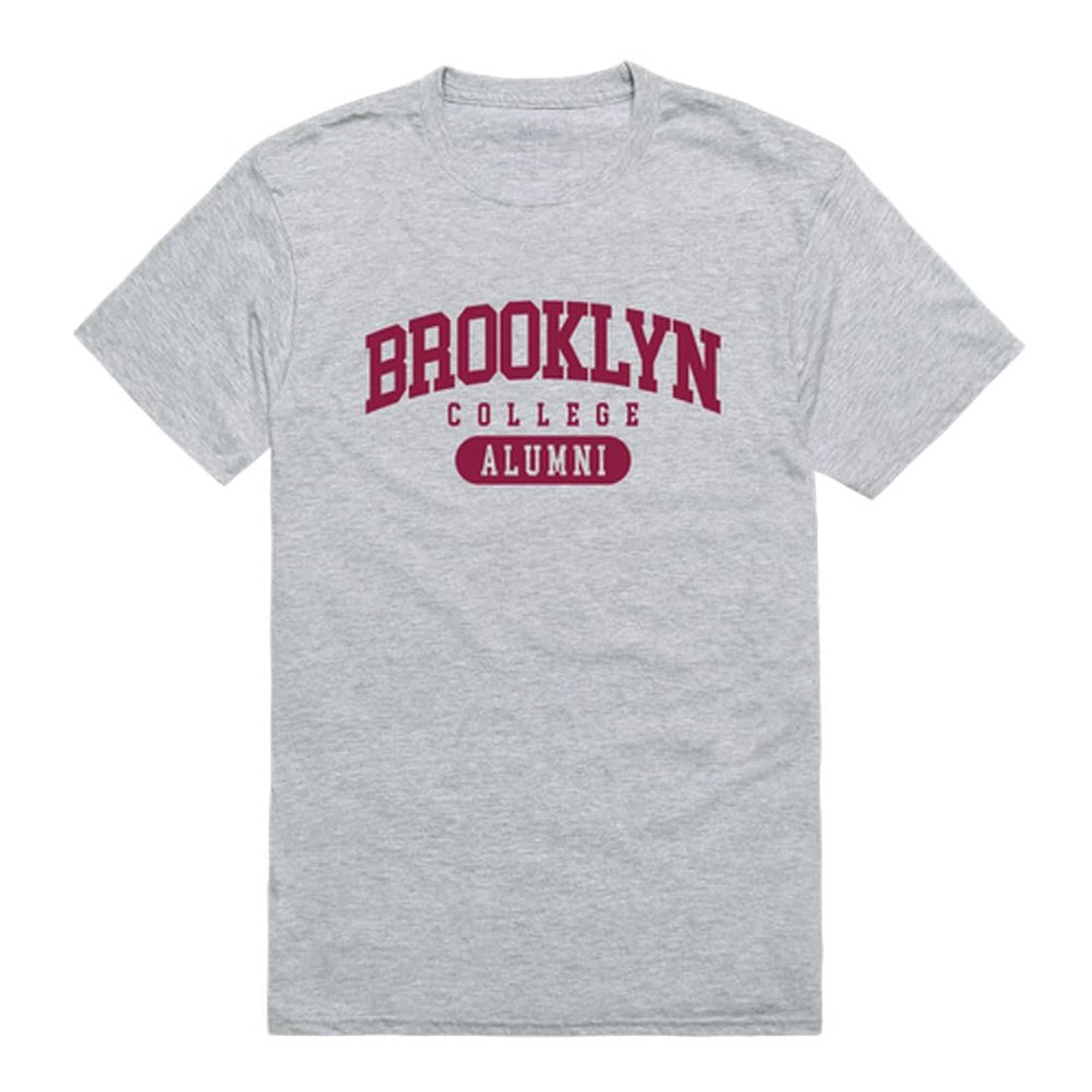 W Republic Brooklyn College Bulldogs Alumni Tee, Heather Grey, Large