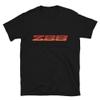 1985 1986 Camaro Z28 Retro 80s Aesthetic Custom Car Club T-Shirt Black view 1