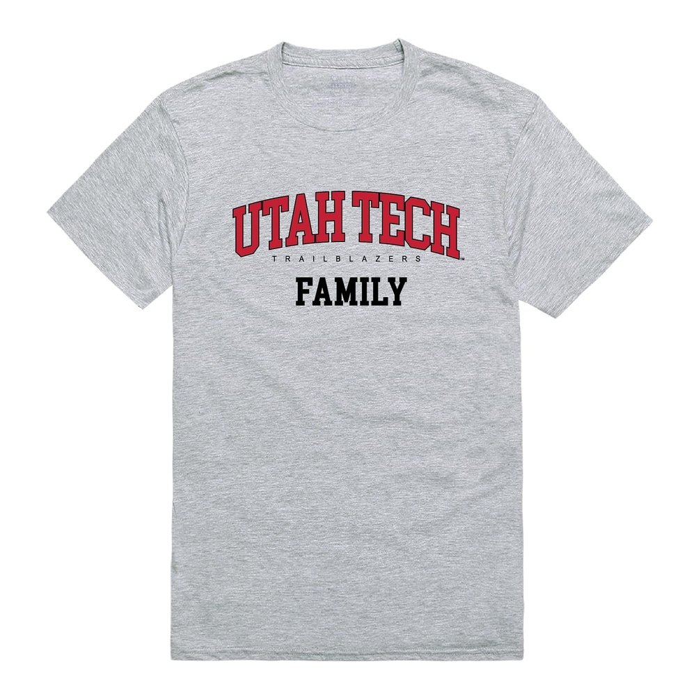 Utah Tech Trailblazers Family Tee, Heather Grey, X-Large