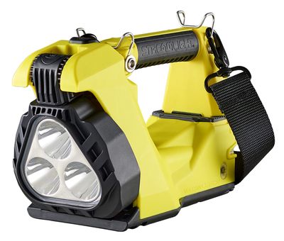 Streamlight 44371 Vulcan Clutch 1700-Lumen Rechargeable Multi-Function Lantern with 120V/100V AC/12V DC, Includes Heavy Duty Shoulder Strap, Yellow