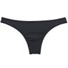 Botmois Men's Cheeky Briefs Skin Feel Skimpy Underwar Skimpy Half Cut Bikini Briefs Hipster Male Lingerie Black M view 3