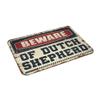 Abipuir Outside Fall Door Mat Beware of Dutch Shepherd Rug Home Sweet Home Mat Outside Decor (Size : 65X90CM) view 2