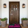 Abipuir Outside Fall Door Mat Sorry We're Drunk Rug Home Sweet Home Mat Outside Decor (Size : 65X90CM) view 2