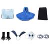 Weixu Cosplay Costume Water System Cape Outfit with Mask Halloween Carnival Suit S view 2