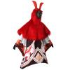 Weixu Cosplay Costume Fire System Cape Outfit with Mask Halloween Carnival Suit L view 3