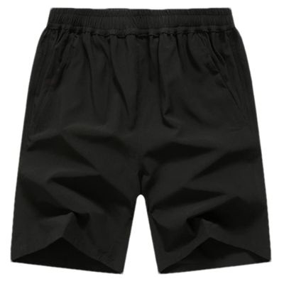 ERFMFKL Shorts Men's Street Casual Beach Shorts Quick Dry Comfortable Elastic Waist Sports Jogging Shorts