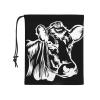 HETOCO Cow Clip Art Balaclava Headwea Protection Neck Scarf Headband for Women Men view 2