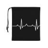 HETOCO Bass Guitar Heartbeat Balaclava Headwea Protection Neck Scarf Headband for Women Men view 2