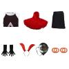 Weixu Cosplay Costume Fire System Cape Outfit with Mask Halloween Carnival Suit XL view 2