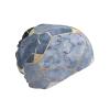 HETOCO Blue Hexagons and Diamonds Balaclava Headwea Protection Neck Scarf Headband for Women Men view 4