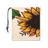 HETOCO Cute Sunflower Balaclava Headwea Protection Neck Scarf Headband for Women Men view 2