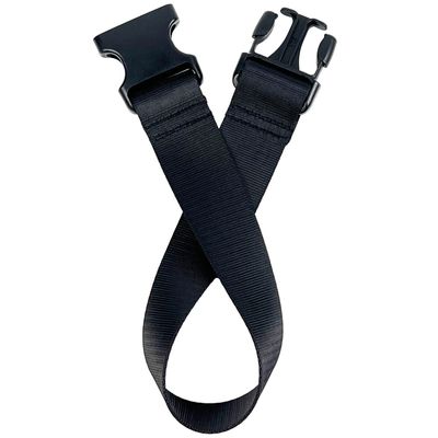 Fanny Pack Extender Belt | Elastic Strap Extender for Bum Bag & Crossbody Bags in Black