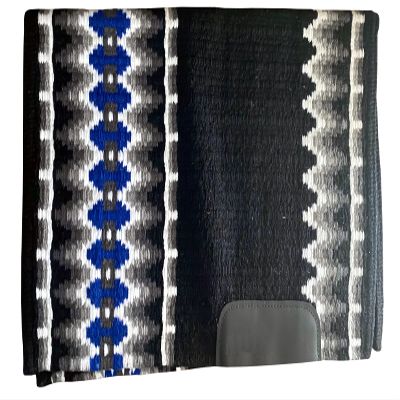 Western Saddle Pad/Show Ranch Pad Custom Handmade New Zealand Wool Oversized ME-WSP-029 (34 x 38 Inches)