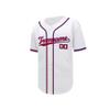 Mgowqav Custom Baseball Jersey Double-Sided Stitched Name & Number Personalized Baseball Jersey S-4XL White&red&Blue view 3