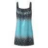 Easter Dress for Women Summer Dresses for Women 2023 Beach Dress Cover Ups Boho Floral Print T Shirt Sundresses with Pockets Womens Summer Floral Wrap V Neck Adjustable Spaghetti Casual Dress view 3