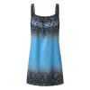 Easter Dress for Women Summer Dresses for Women 2023 Beach Dress Cover Ups Boho Floral Print T Shirt Sundresses with Pockets Womens Summer Floral Wrap V Neck Adjustable Spaghetti Casual Dress view 3