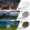 KAPVOE Photochromic Sunglasses for Men Women Sports Sunglasses Cycling Running Baseball Golf 100% UV Protection K87 view 3