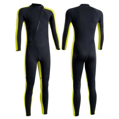 Mens Wetsuit 3mm Neoprene Wet Suit Full Body One Piece Thermal Swimsuit for Surfing Snorkeling Kayaking Swimming