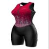 Sparx Women Triathlon Suit Tri Short Racing Cycling Swim Run (Small, Burgundy) view 1