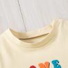 1st Birthday Baby Boy Outfit Groovy One/Two Groovy Short Sleeve Letters T-Shirt + Shorts/Pants Boy Summer Clothes (One Groovy Brother Shorts,6-12 Months) view 4