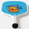 TigerTail Sports Rain Ducky Colorful Design Pickleball Paddle, USA Pickleball Approved, White Trim view 4