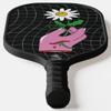 TigerTail Sports Daisy Hand Colorful Design Pickleball Paddle, USA Pickleball Approved, Black Trim view 4