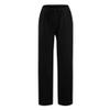 Women Linen Pants Dressy Casual Straight Leg High Elastic Waist Beach Trousers Trendy Drawstring Relaxed Fit Pant with Pocket view 3