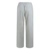 Women Linen Pants Dressy Casual Straight Leg High Elastic Waist Beach Trousers Trendy Drawstring Relaxed Fit Pant with Pocket view 4