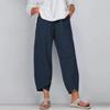 Loose Pants for Women Capri Dandelion Pants for Summer Beach Boho Trendy Dressy Casual Elastic Waist Cropped Pants view 2