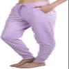 ToBeInStyle Women's Solid Print French Terry Jogger Pants - Orchid - 3X view 1