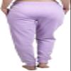 ToBeInStyle Women's Solid Print French Terry Jogger Pants - Orchid - 3X view 2