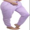 ToBeInStyle Women's Solid Print French Terry Jogger Pants - Orchid - 3X view 3